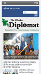 Mobile Screenshot of dhakadiplomat.com